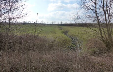 Strassbach - Ablauf Regenrückhaltebecken