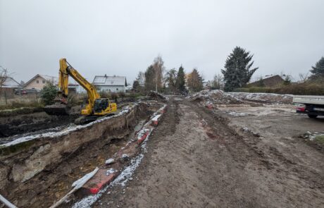 Wälze-Bach - Baufeld Braunau von vorne