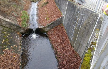 Wiehoff - Löschwasserentnahe u Strassendurchlass - Ortslage Wichdorf